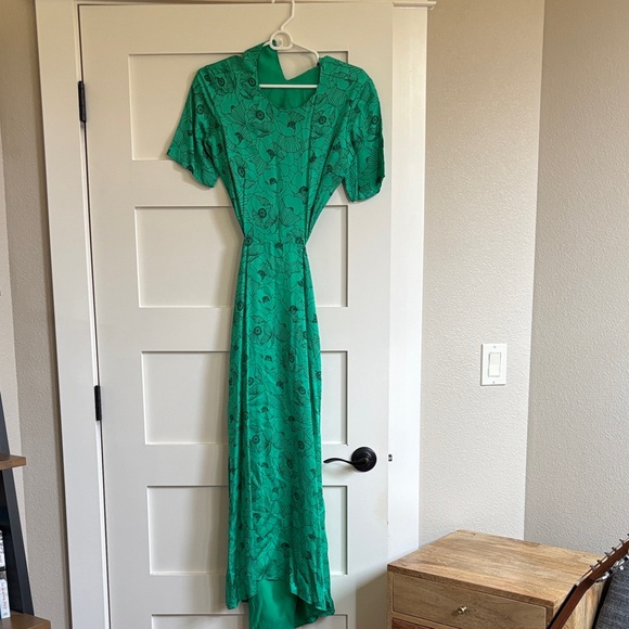 The Kooples Emerald Floral Maxi Dress - New with tags - Picture 3 of 5